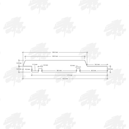 Redwood Thermowood Channel Siding Cladding | UK Timber