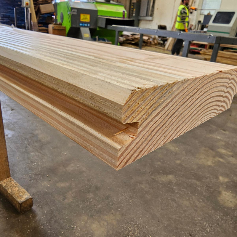 Douglas Fir Heavy Duty Tongue and Groove Dungboards