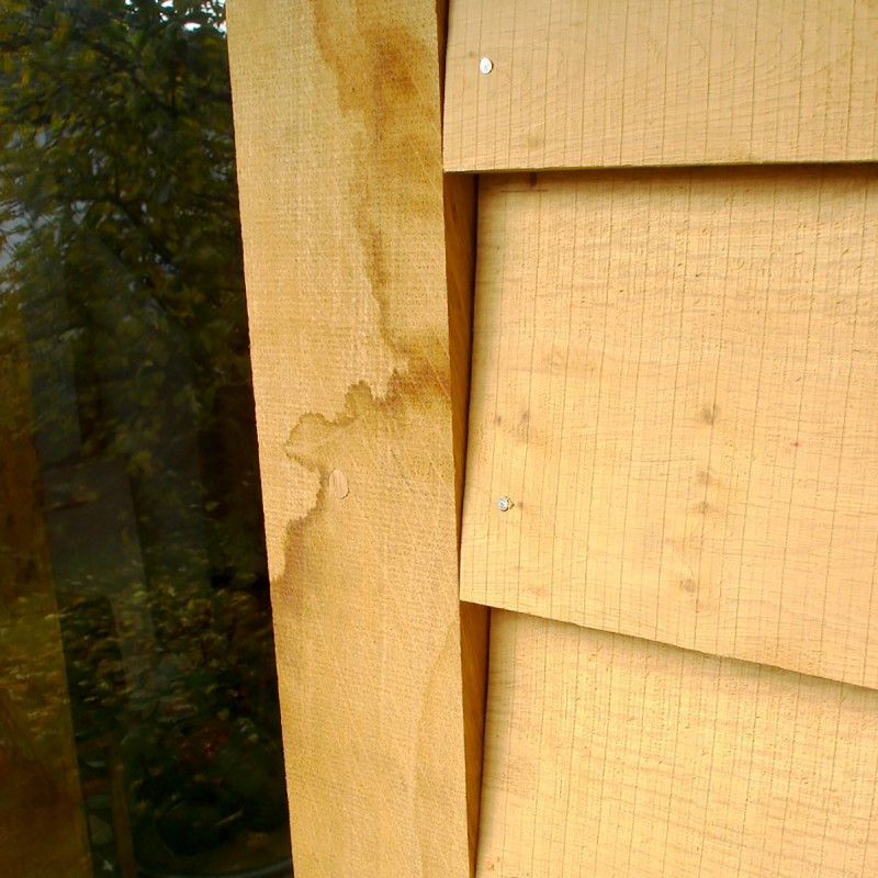 Rebated Air Dried Oak Featheredge External Cladding | UK Timber