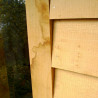 Rebated Air Dried Oak Featheredge External Cladding | UK Timber
