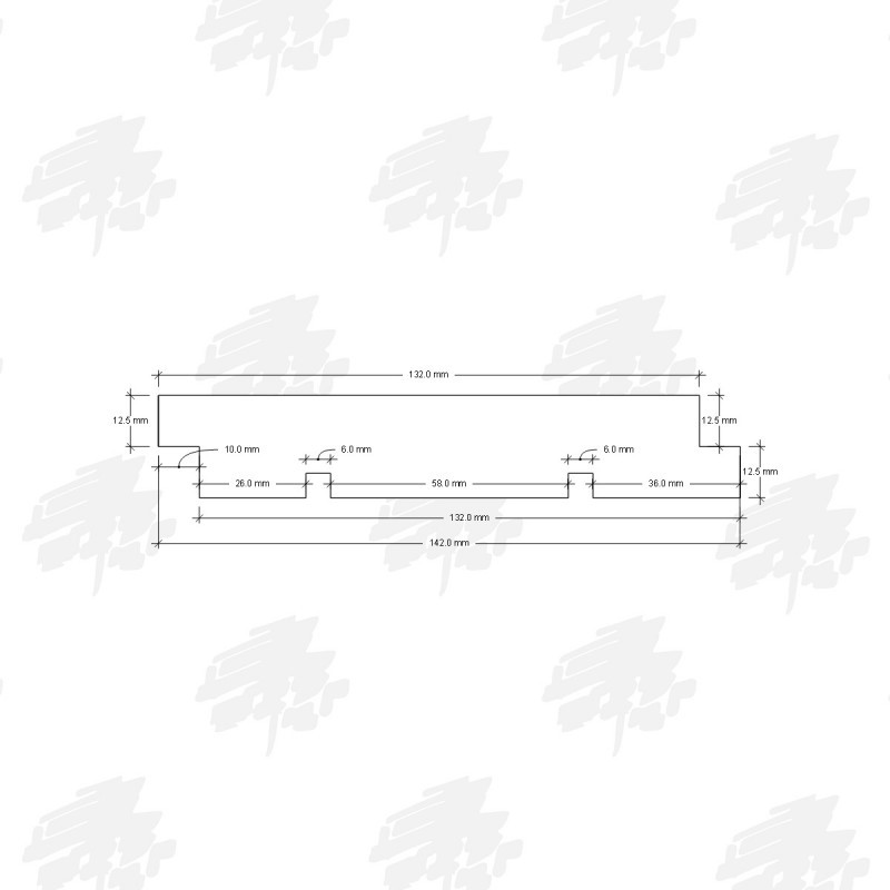 Douglas Fir Half Lap External Cladding | UK Timber