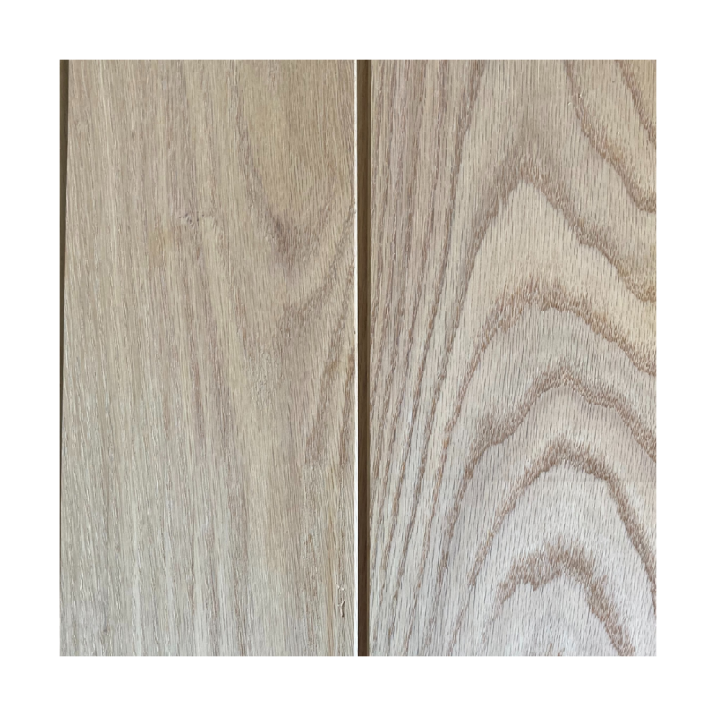 Solid English Ash Wood Flooring Sample