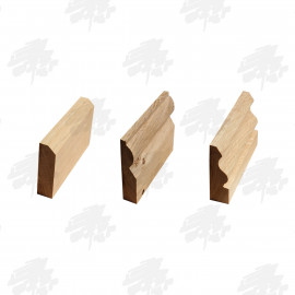 Solid Oak Skirting Board Samples