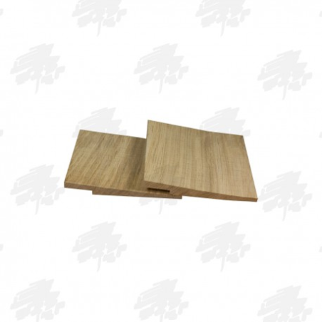 Rebated Air Dried Oak Featheredge Cladding