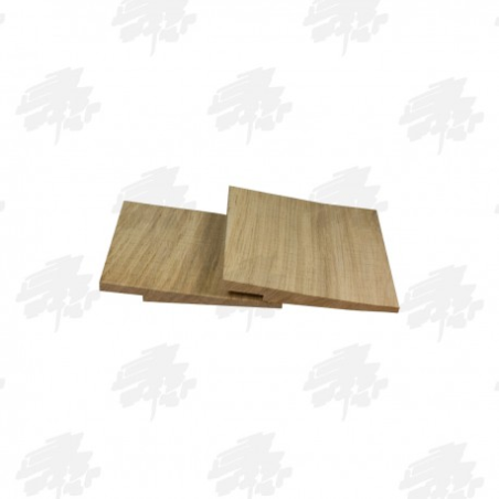 Rebated Air Dried Oak Featheredge External Cladding | UK Timber