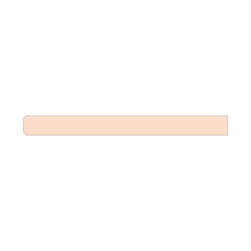 Chamfered
