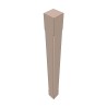 Solid American White Solid Oak Newel Post