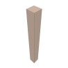 Solid American White Solid Oak Newel Post