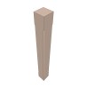 American Red Solid Oak Newel Post