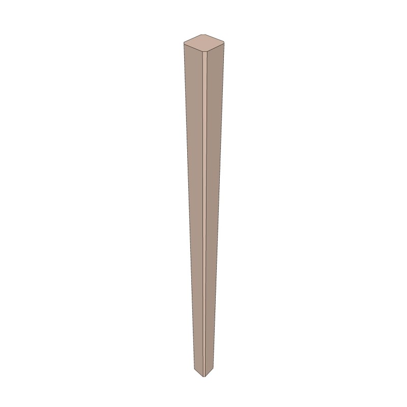 Solid English Ash Stair Spindle