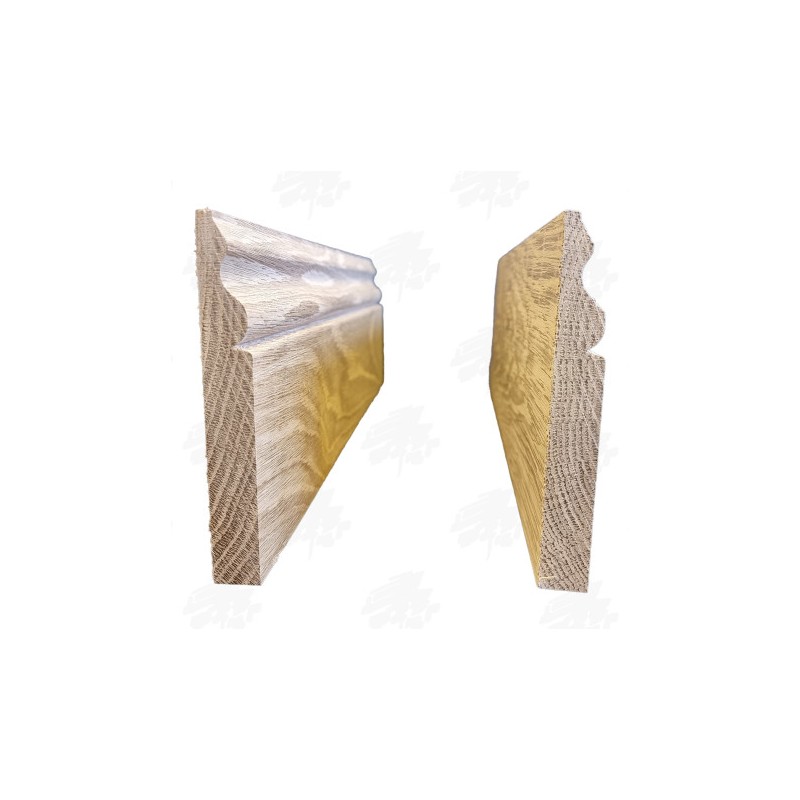 Solid American Red Oak Skirting Board