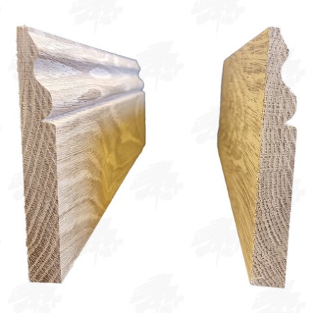 Solid American Red Oak Skirting Board