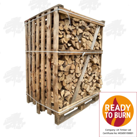 Extra Large Crate Of Kiln Dried Mixed Hardwood Firewood