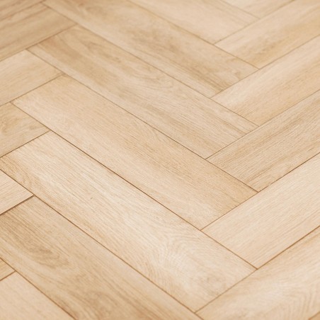 Priory Solid European Oak Herringbone Parquet Flooring