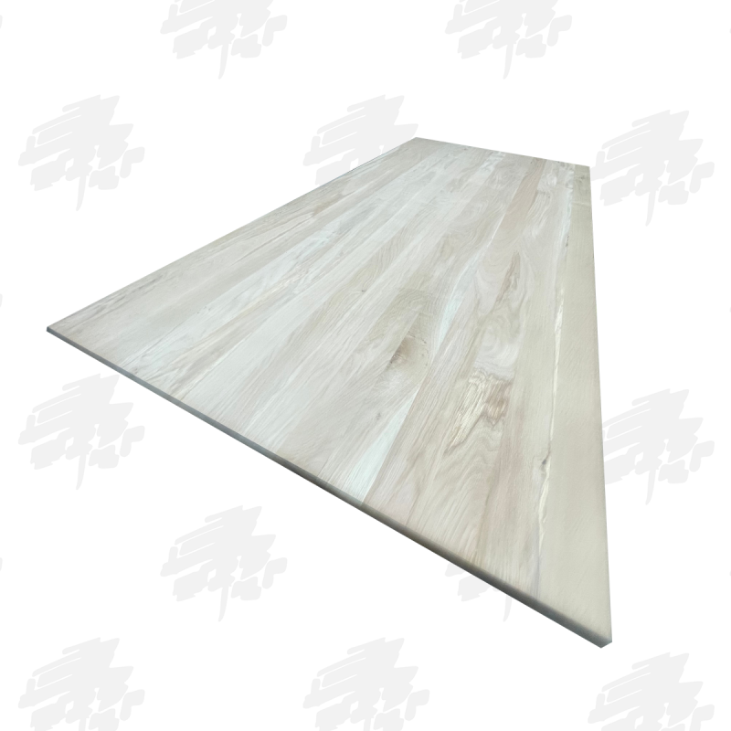 620mm Wide Full Stave Solid American Red Oak Worktop