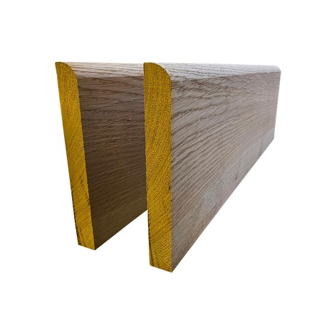 Solid English Ash Wood Skirting Board