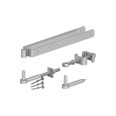 Adjustable Double Strap Hinge Set