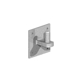 Gate Hook on Square Plate