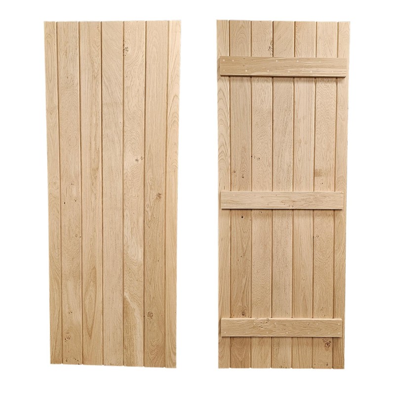 Ledged Solid Oak Doors