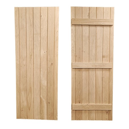 Priory Ledged Solid Oak Doors