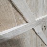 Pair of European Oak Flat Top Closeboard Driveway Gates