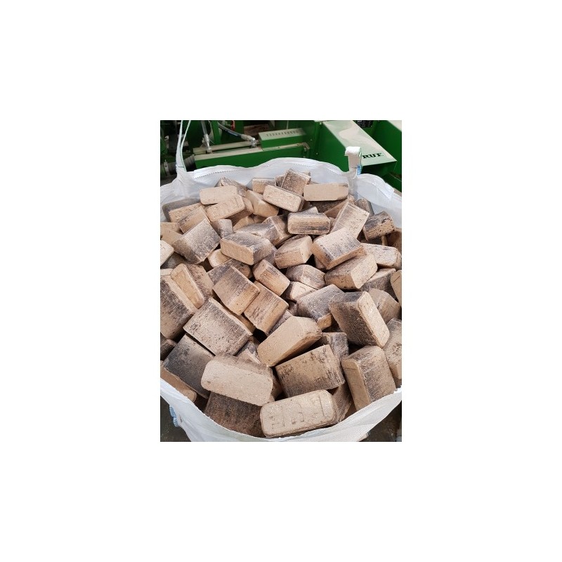 Bulk Bags of Ecofire HotBrix Hardwood Briquettes - FREE DELIVERY