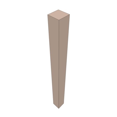 Solid European Oak Table Legs
