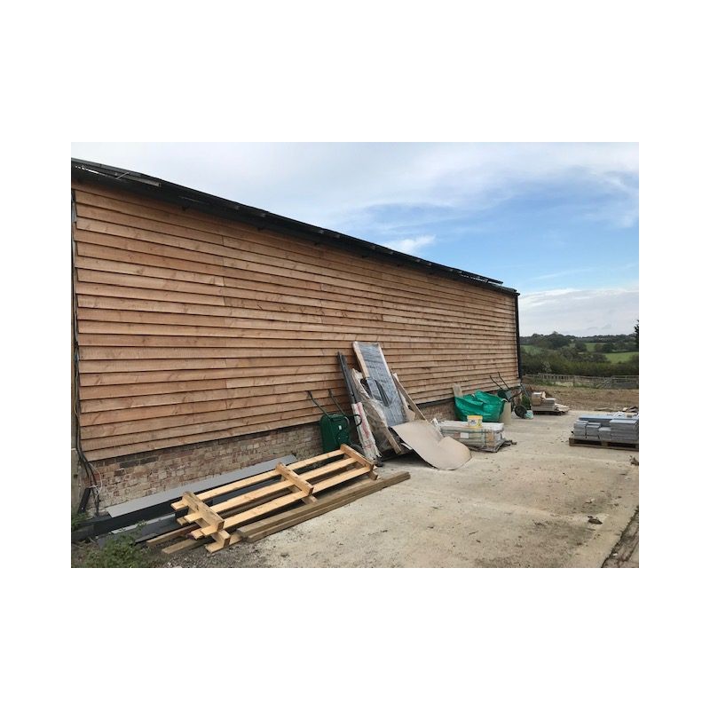 British Larch/Douglas Fir Featheredge Cladding