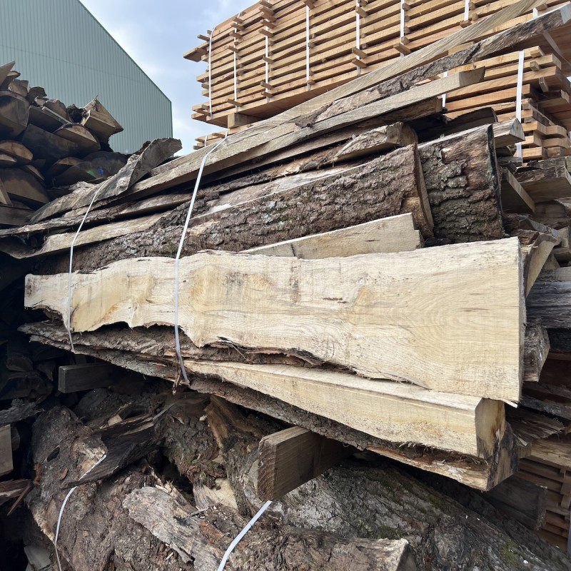 Oak Slabwood - Unseasoned & Ready for Processing (Collection Only)