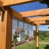 EasyFit British Larch/Douglas Fir Softwood Pergola Kit - FREE DELIVERY