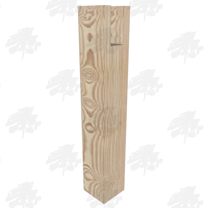 British Larch/Douglas Fir Softwood Pergola Support Posts