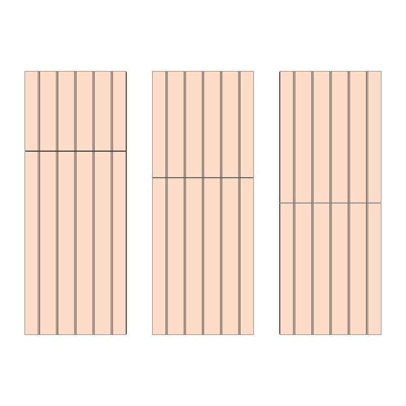 Prestige Ledged Solid Ash Stable Doors