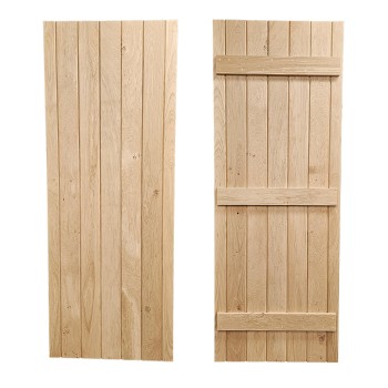 Ledged Solid Ash Doors | Buy Solid Wood Doors Online from the Experts at UK Timber