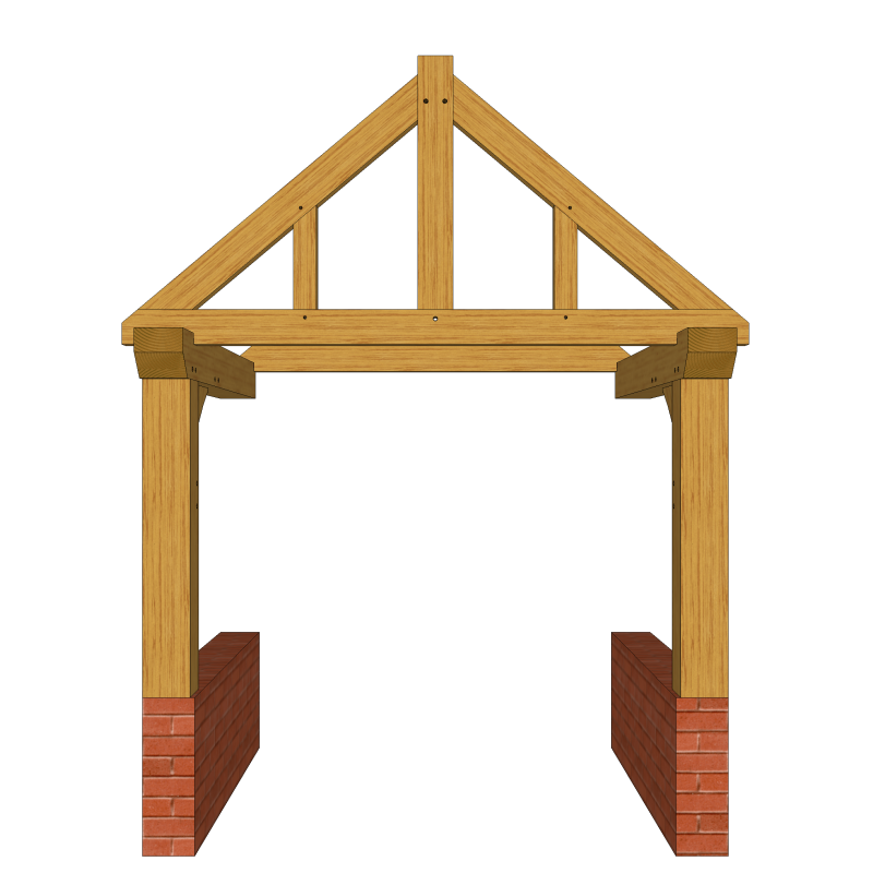 Porches - 2.4m x 2.0m x 3.3m