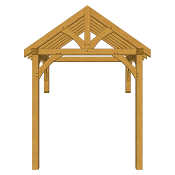 Porches - 2.68m x 2.0m x 4.0m