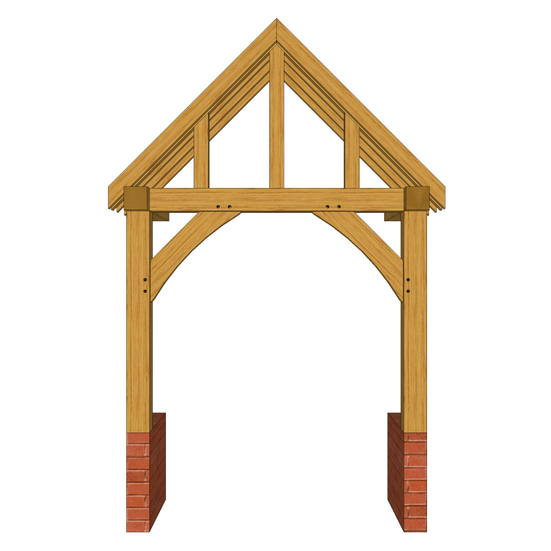 Porches - 1.97m x 0.84m x 3.33m