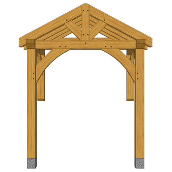 Porches - 2.05m x 1.2m x 2.9m