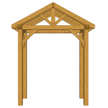 Porches - 2.49m x 1.2m x 3.63m