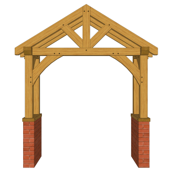 Porches - 2.4m x 1.0m x 3.2m