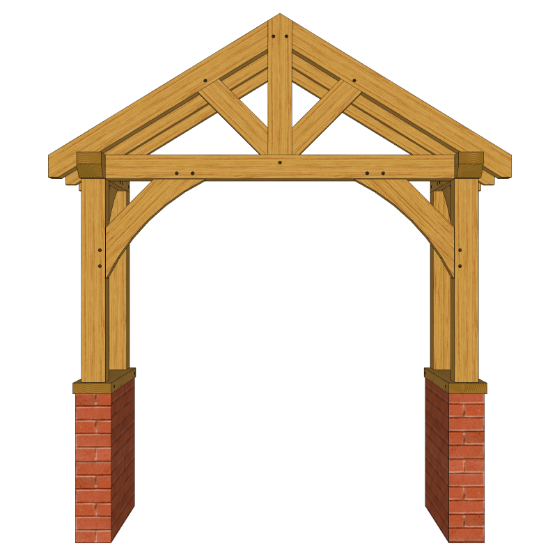 Porches - 2.4m x 1.0m x 3.2m