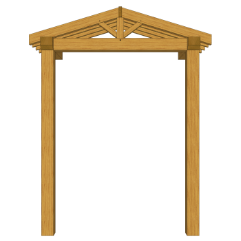 Porches - 2.55m x 0.90m x...