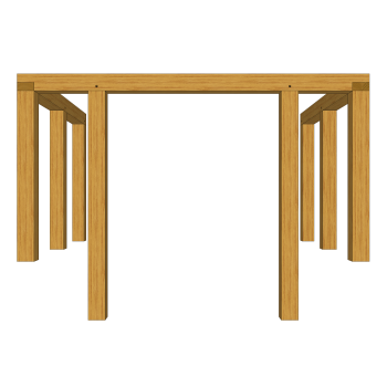 Porches - 3.0m x 2.4m x 2.1m