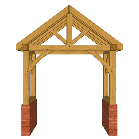 Porches - 2.4m x 1.3m x 3.35m