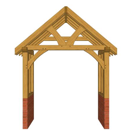 Porches - 2.54m x 1.3m x 3.6m