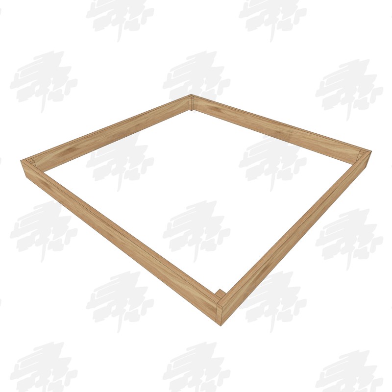 EasyFit Planed Oak FlowerBed Kits