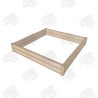 Square Larch/Douglas Fir LogLap Planters - FREE DELIVERY