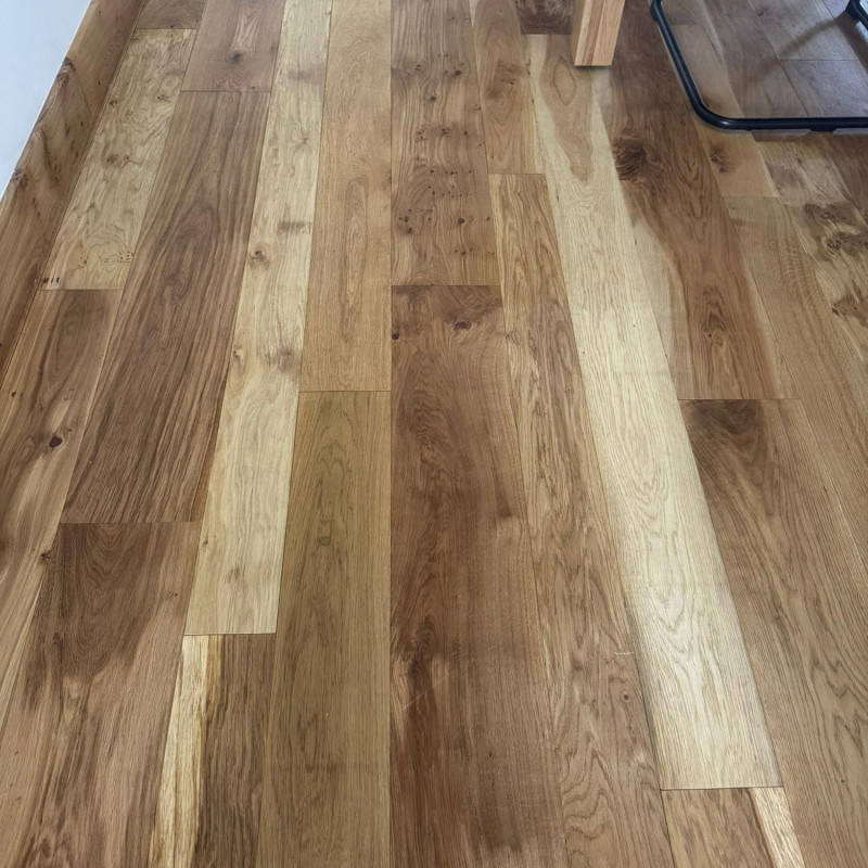 Priory Mixed Width Solid European Oak Flooring - FREE DELIVERY