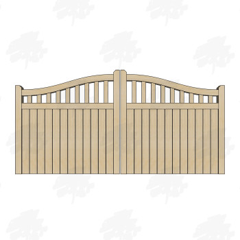 Pair of Solid Larch/Douglas...