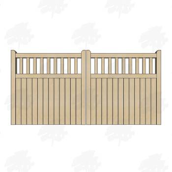 Pair of Solid Larch/Douglas...