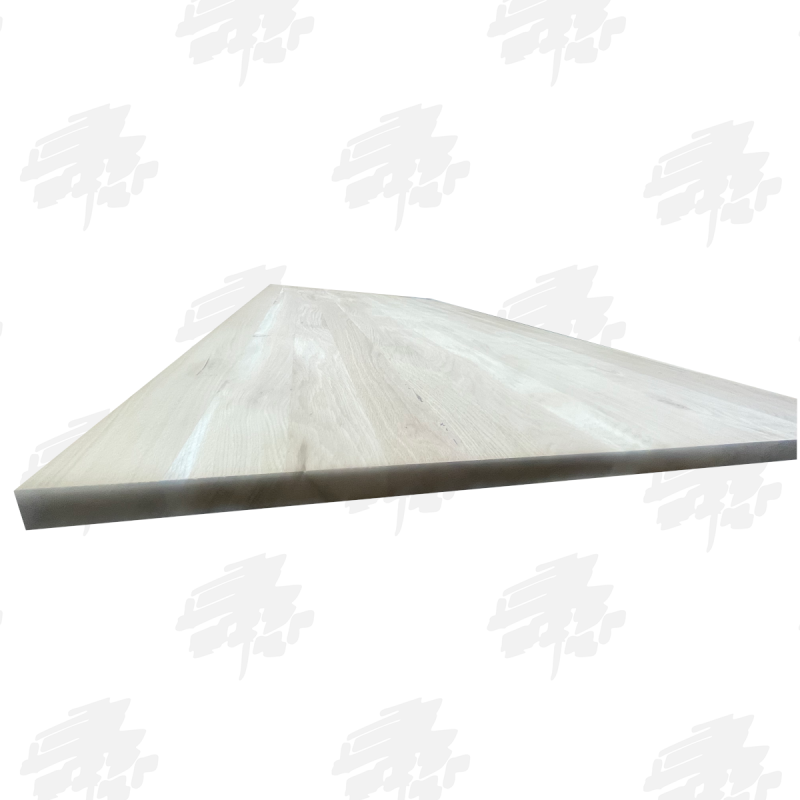 720mm Wide Full Stave Solid European Oak Worktop  | UK Timber